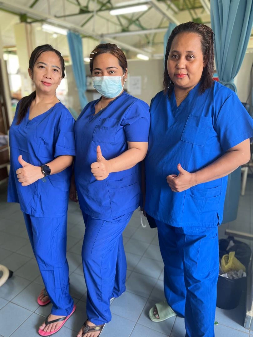 MCS team members and everyday care moments